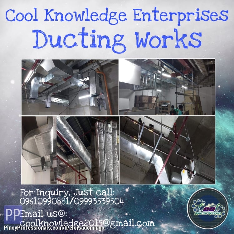 Engineers - DUCTING WITH CHILLED WATER SYSTEM SERVICES ** CKE BULACAN