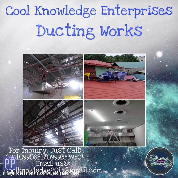 Engineers - Ducting Works for Commercial Kitchen - Bulacan Area