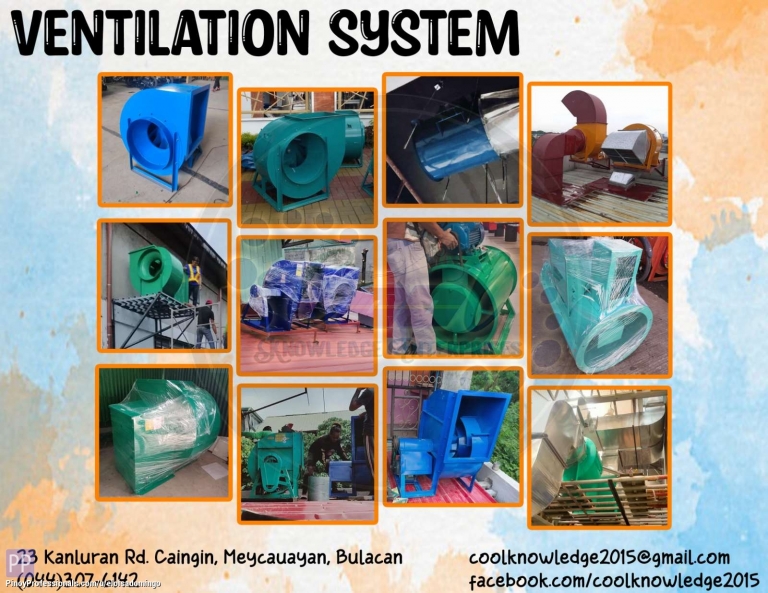 Engineers - Bulacan - Blowers(Ventilation) Supply and Installations