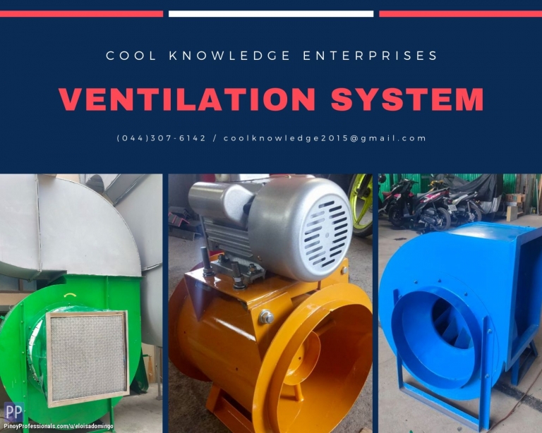 Engineers - Bulacan - Ventilation(Blowers)Systems** Supplies and Installations