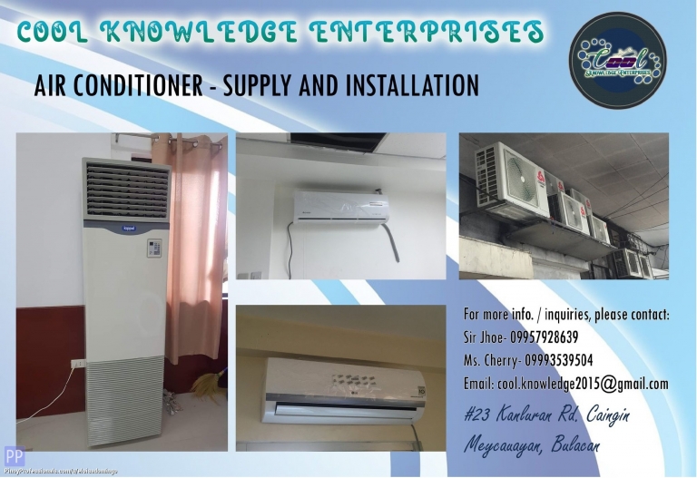 Engineers - Bulacan - Supplies and Installations for Air Conditioning System
