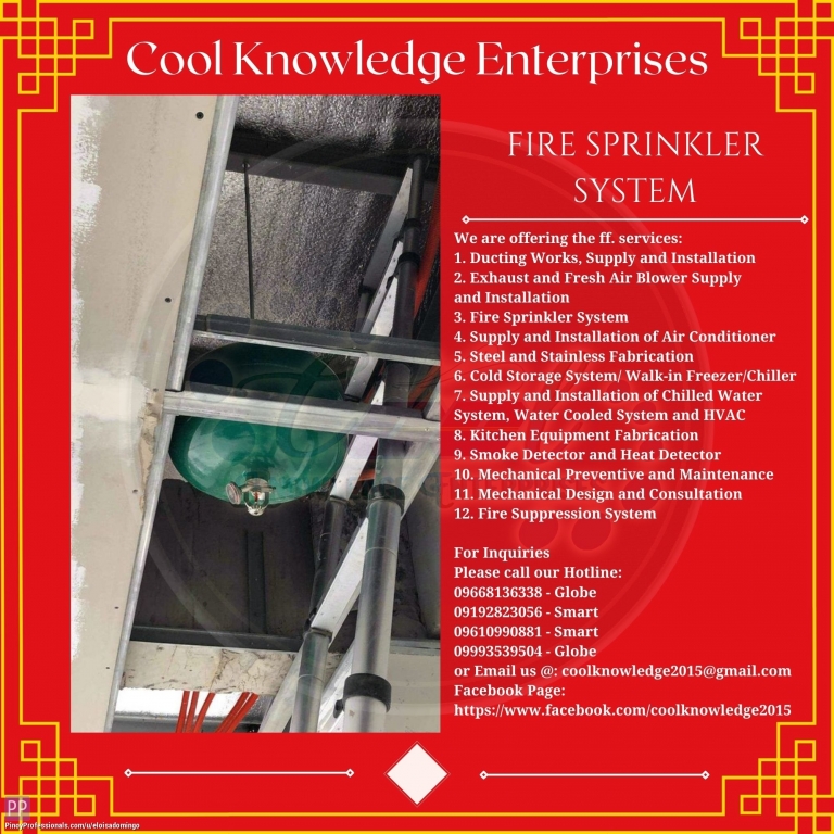 Engineers - Fire Sprinkler System - Meycauayan, Bulacan