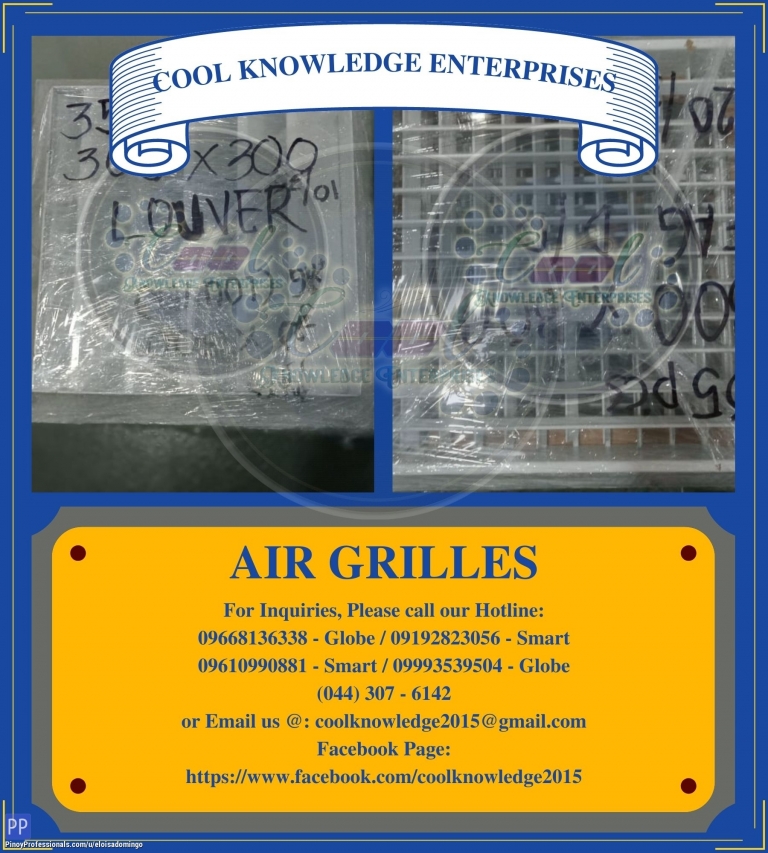 Engineers - Air Grilles for HVAC - Meycauayan