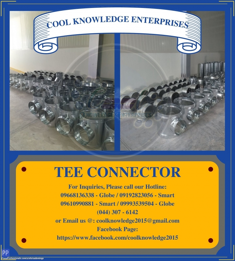 Engineers - TEE Connector for Ducting - Meycauayan