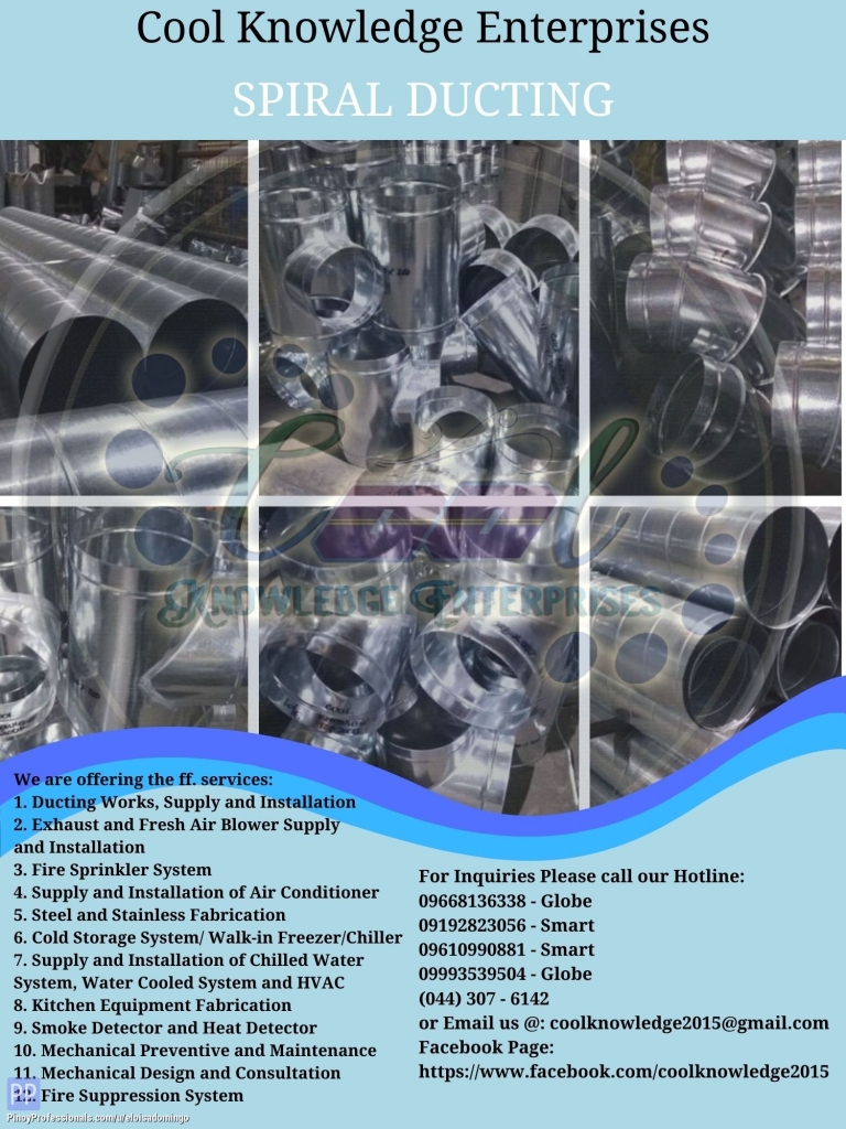 Education - Spirals for Ducting - Meycauyan