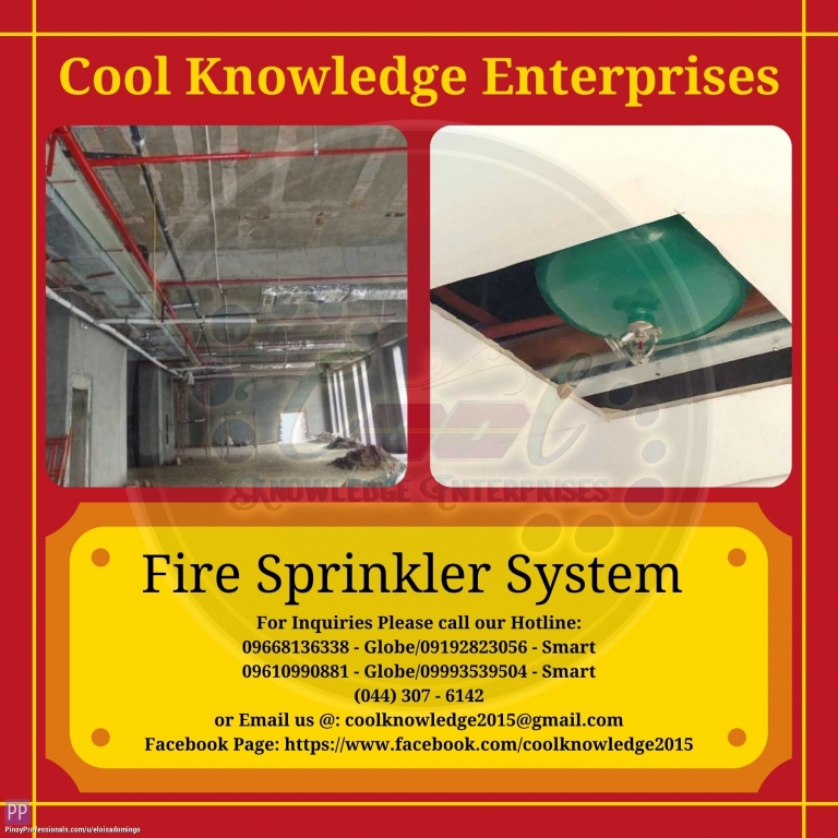 Education - Manila Fire Sprinkler System