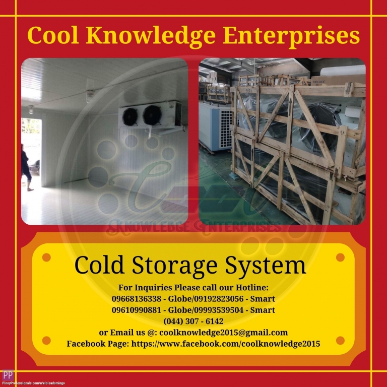 Engineers - Cold Storage Services Malolos, Bulacan