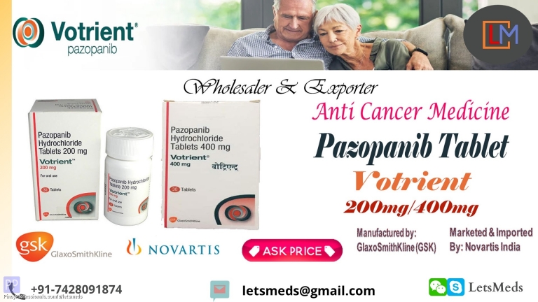 Health and Medical Services - Pazopanib Price Online USA | Buy Votrient Tablet Online Philippines