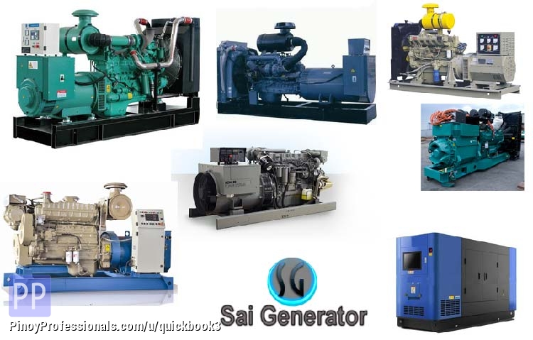 Business and Professional Services - Used generators sale Cummins - Kirloskar, Ashok leyland Shree Sai Generator