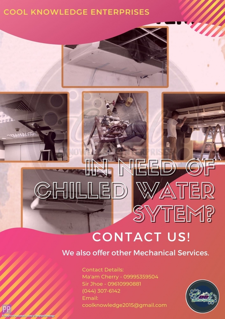 Engineers - Bulacan - Chilled Water System ** Supplies/Installations