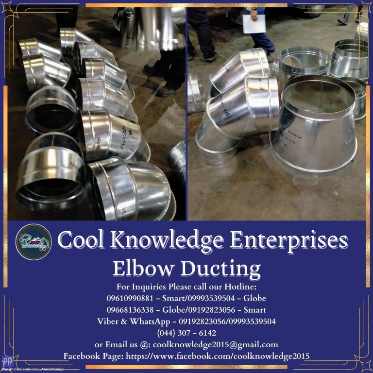 Engineers - Elbow Ducting Angeles Pampanga