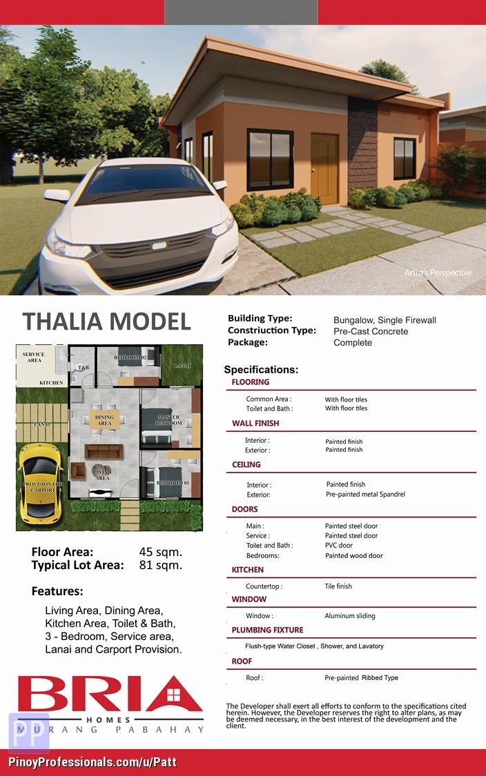 House for Sale - Thalia Single Firewall