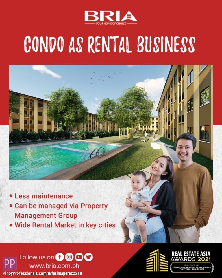 Apartment and Condo for Sale - Condo as Rental Business
