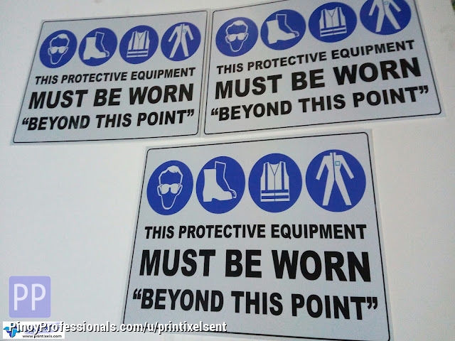 Everything Else - Safety Signage Maker Philippines - Customized Indoor & Outdoor Safety Signs