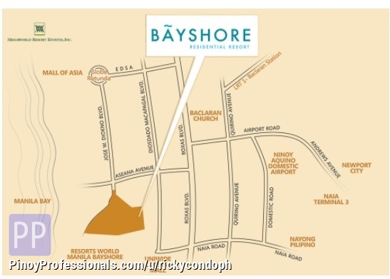 Apartment and Condo for Sale - Bayshore 1 BR condo w/ balcony unit for sale in Aseana near OKADA