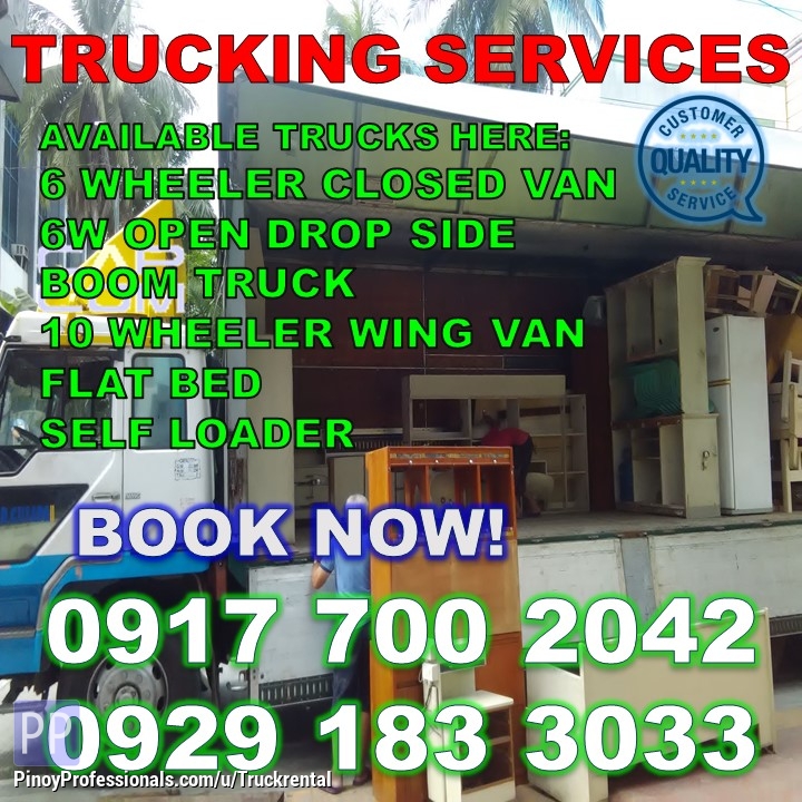 Moving Services - 10 WHEELER FOR RENT