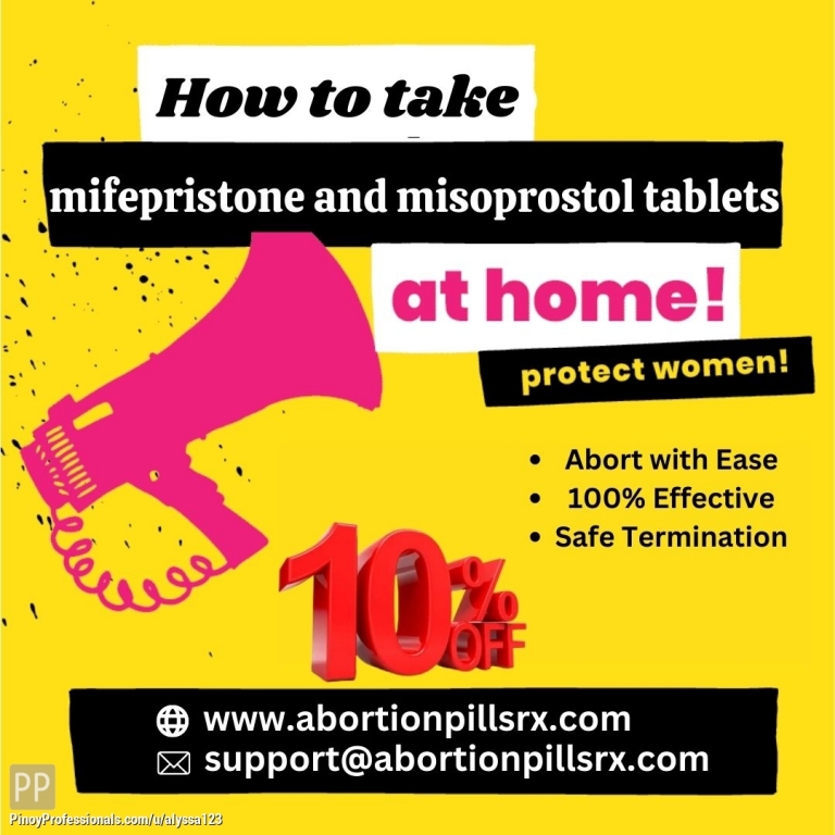 Health and Medical Services - How to take mifepristone and misoprostol tablets at home?