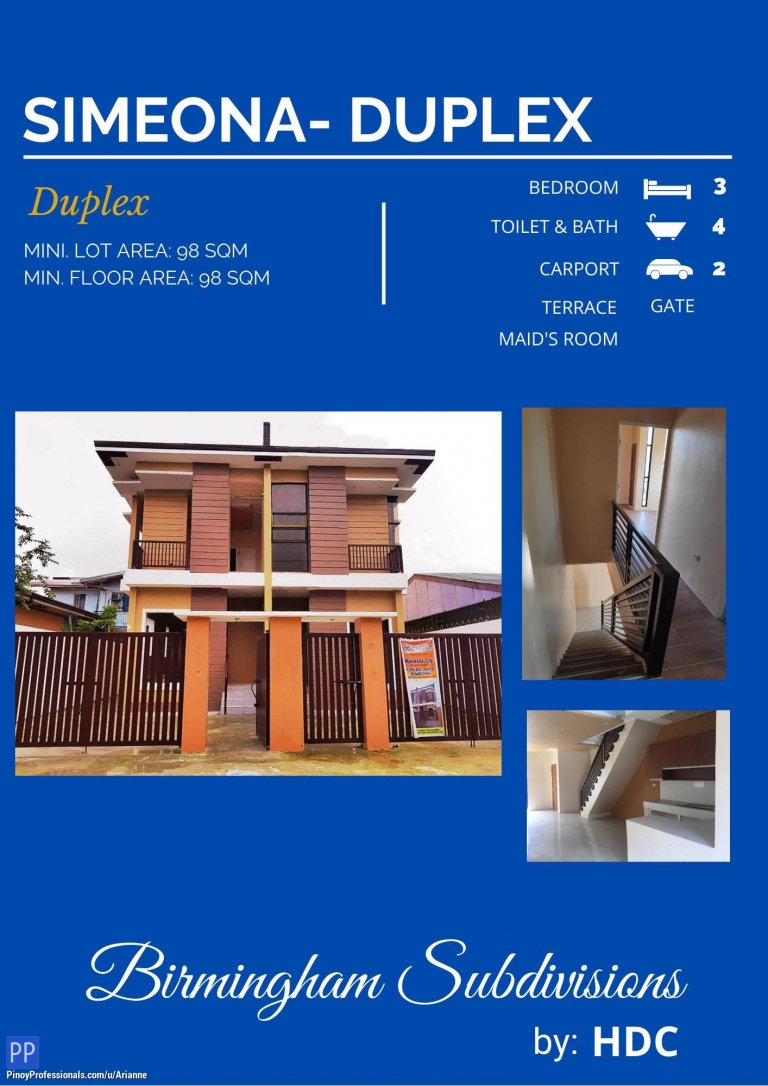 Apartment and Condo for Sale - HOUSE AND LOT FOR SALE DUPLEX TYPE