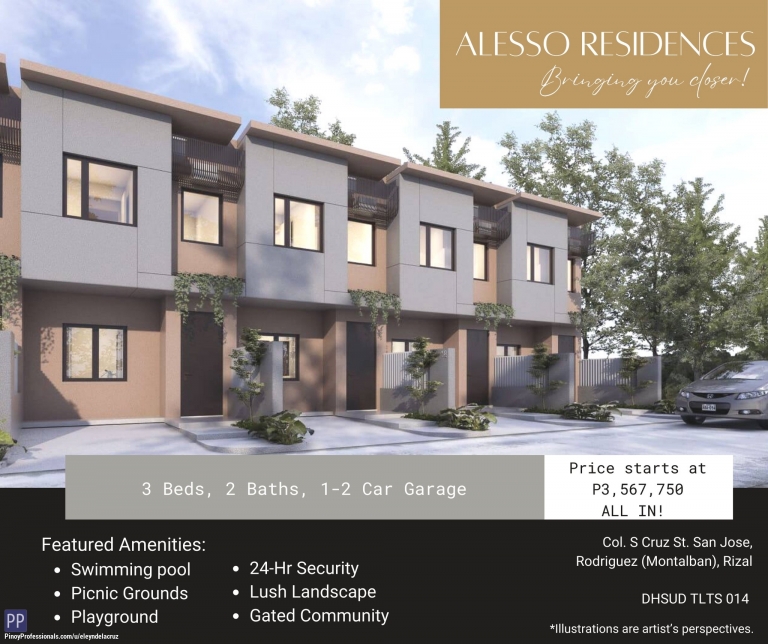House for Sale - Create Memories that Last a Lifetime: Alesso Residences