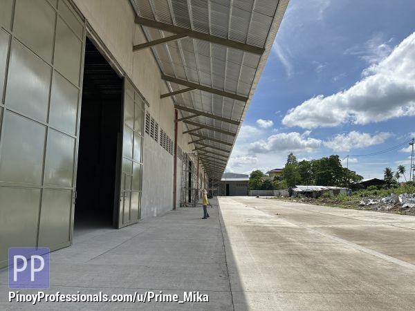 Office and Commercial Real Estate - FOR LEASE : 1,000 sqm Warehouse in Tibungco, Davao City