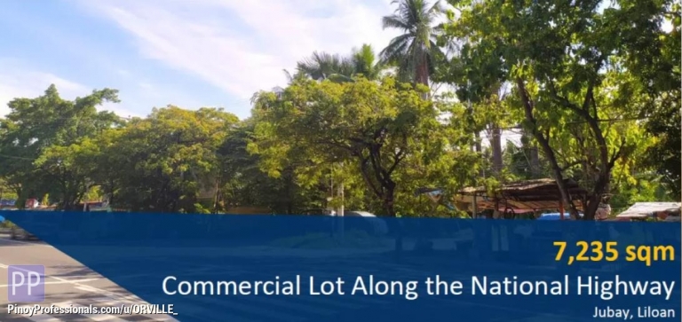 Office and Commercial Real Estate - 7,235 sqm Commercial lot for Rent along Jubay National Road, Liloan, Cebu
