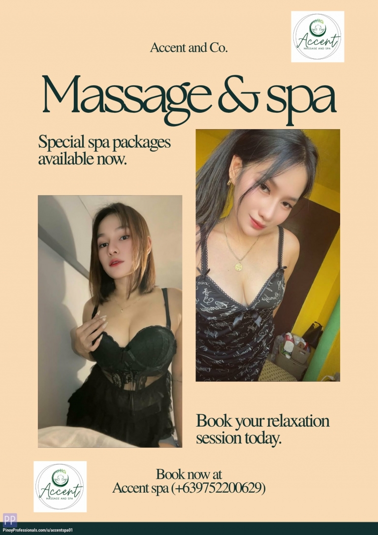 Beauty and Spas - Home hotel condo massage services #09752200629 muntinlupa
