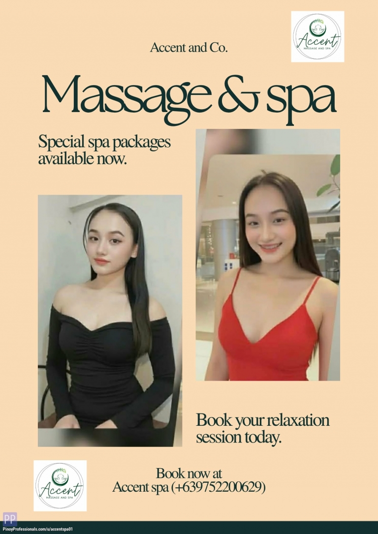Beauty and Spas - Home hotel condo massage services #09752200629 pateros city