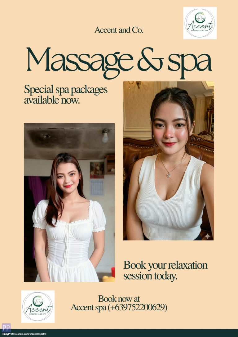 Beauty and Spas - Home hotel condo massage services #09752200629 valenzuela city