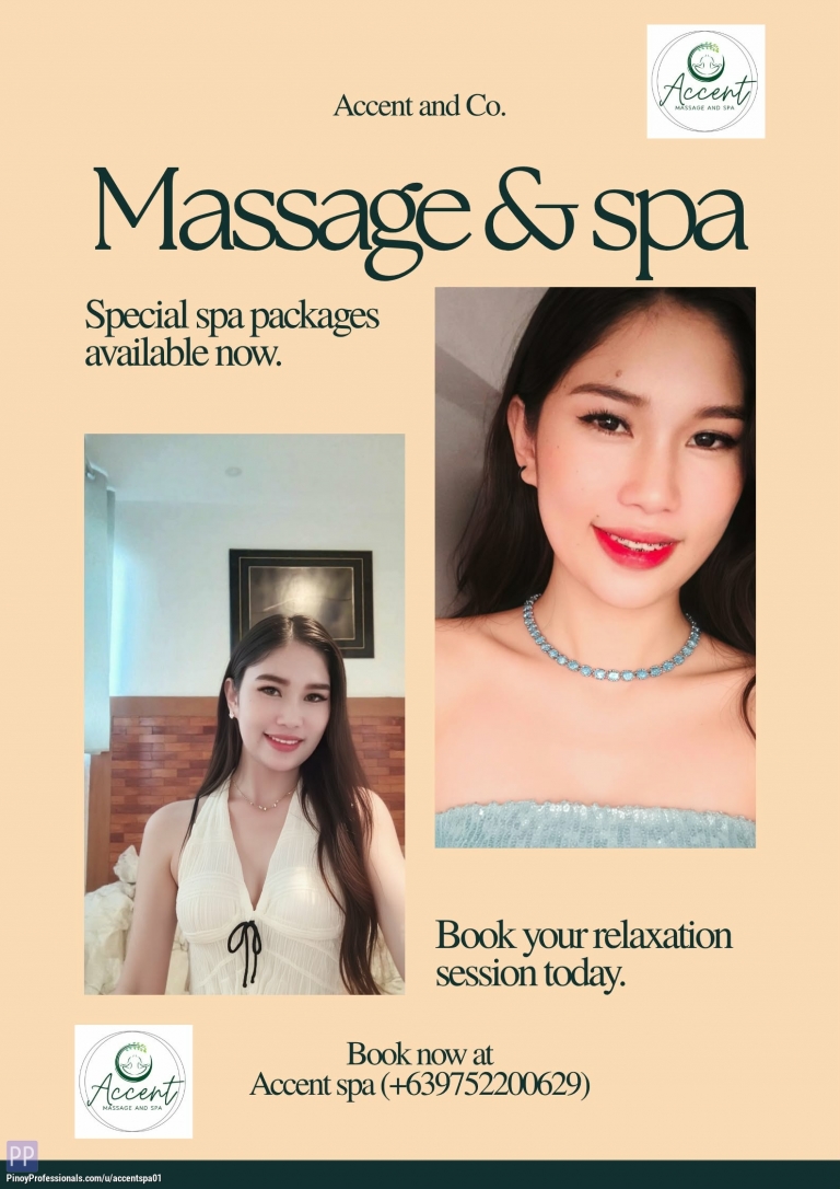 Beauty and Spas - 2 hotel home condo massage services #09752200629 kawit