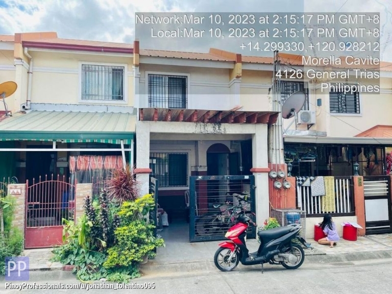 House for Sale - Foreclosed 3-bedroom Townhouse For Sale in BEL ALDEA SUBDIVISION Gen. Trias Cavite