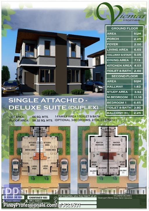 House for Sale - Vicmar Homes at Batangas City