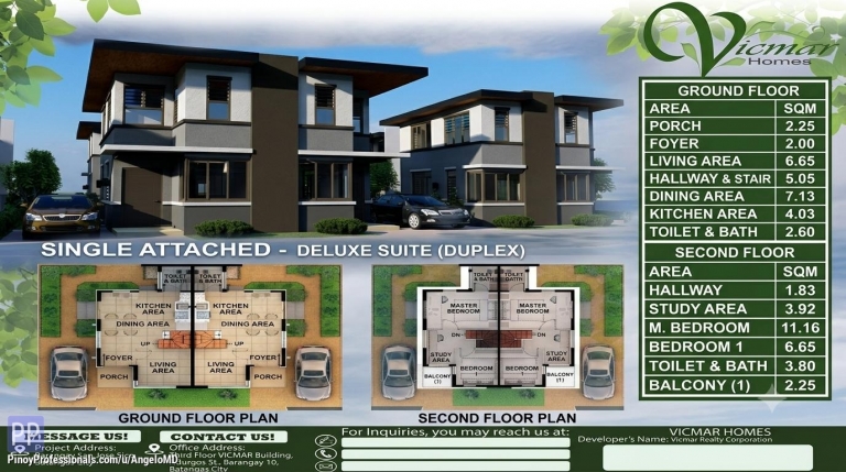 House for Sale - Single Attached Duplex (Deluxe)